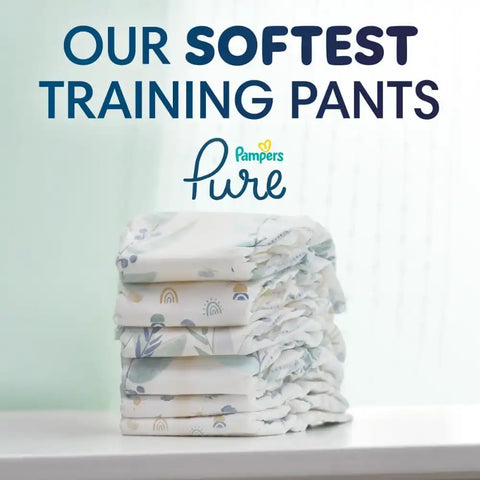 Pampers Pure Protection Training Underwear, Unisex, Size 4T5T, 52 Count, Premium, Hypoallergenic, Soft, Absorbent