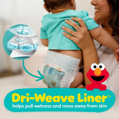 Pampers Diapers - Baby Dry - Size 3, 32 Count, Absorbent Disposable Infant Diaper (Packaging May Vary)