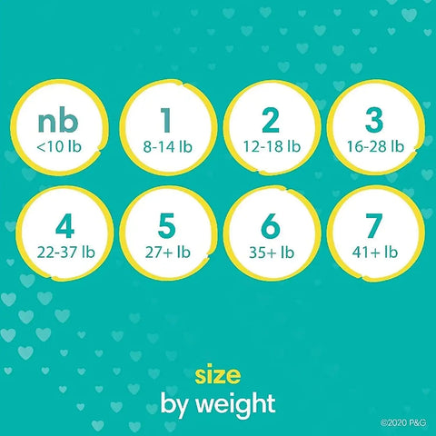Pampers Disposable Diapers Size 7, Swaddlers 88 Count + Overnight (36 Count)