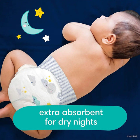Pampers Disposable Diapers Size 7, Swaddlers 88 Count + Overnight (36 Count)