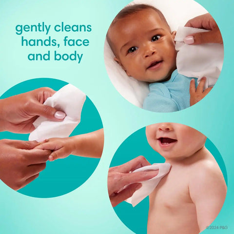 Pampers Swaddlers 360 Pull-On Diapers, Size 6, 92 Count, with Sensitive Water Based Baby Wipes 12 Flip-Top Packs (1008 Wipes Total)