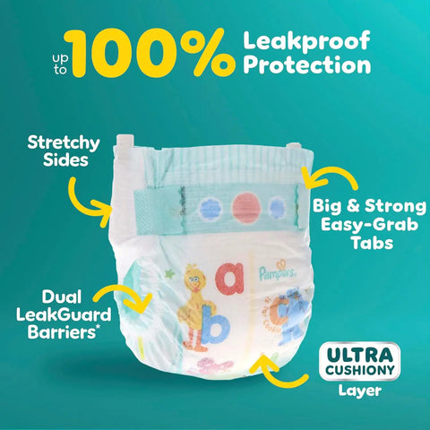 Pampers Diapers - Baby Dry - Size 3, 210 Count, Absorbent Disposable Infant Diaper (Packaging May Vary)