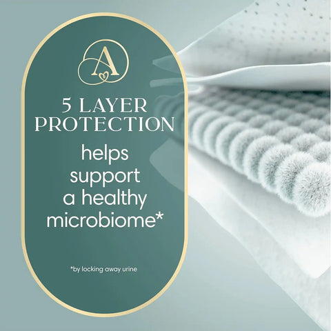 Pampers Amore, Size 3 (13-26 lbs), 66 Count, Our Best Diaper – Hypoallergenic & Fragrance Free, Up to 100% Leakproof, Soft as Cashmere