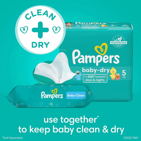 Pampers Baby Wipes Baby Fresh Scented 9X Pop-Top Packs 720 Count