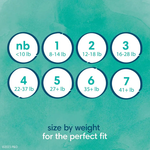 Pampers Pure Protection Disposable Baby Diapers Size 7, One Month Supply (88 Count) with Aqua Pure Baby Wipes, 6X Pop-Top Packs (336 Count)