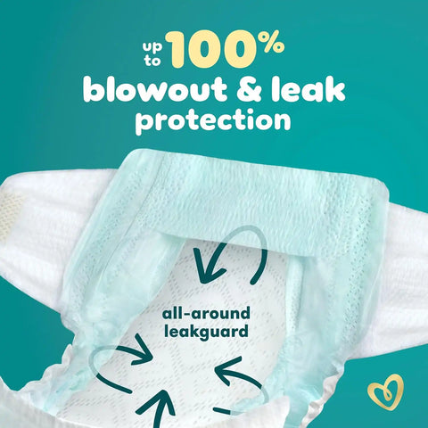 Pampers Swaddlers Diapers, Size 5 (20-37 lbs), 104 Count, Hypoallergenic, Absorbent, Keeps Baby Dry and Comfortable, Skin Safe Disposable Baby Diaper