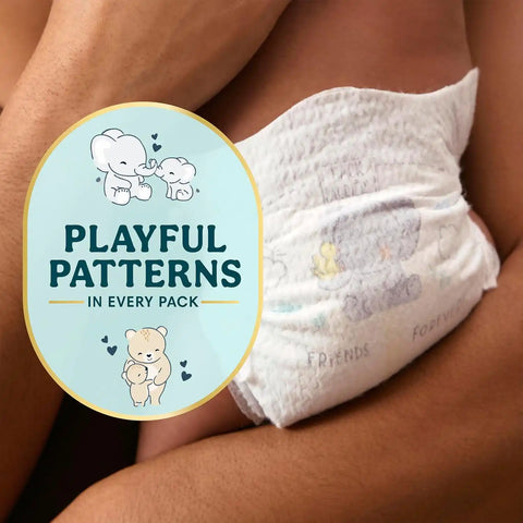 Diapers Size 2, 186 Count and Baby Wipes - Pampers Swaddlers Disposable Baby Diapers and Water Baby Wipes Sensitive Pop-Top Packs, 336 Count (Packaging May Vary)
