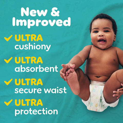 Pampers Diapers - Baby Dry - Size 7, 88 Count, Absorbent Disposable Infant Diaper (Packaging May Vary)