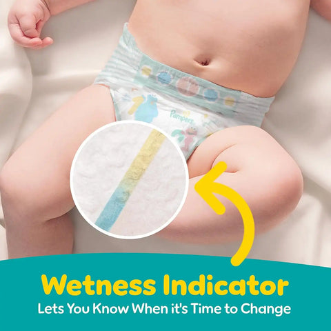 Pampers Diapers - Baby Dry - Size 2, 186 Count, Absorbent Disposable Infant Diaper (Packaging May Vary)