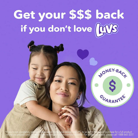 Luvs Size 2 Baby Diapers, Platinum Protection Bluey Diapers for Day & Night,Size 2 (12-18 lbs), 264 Count